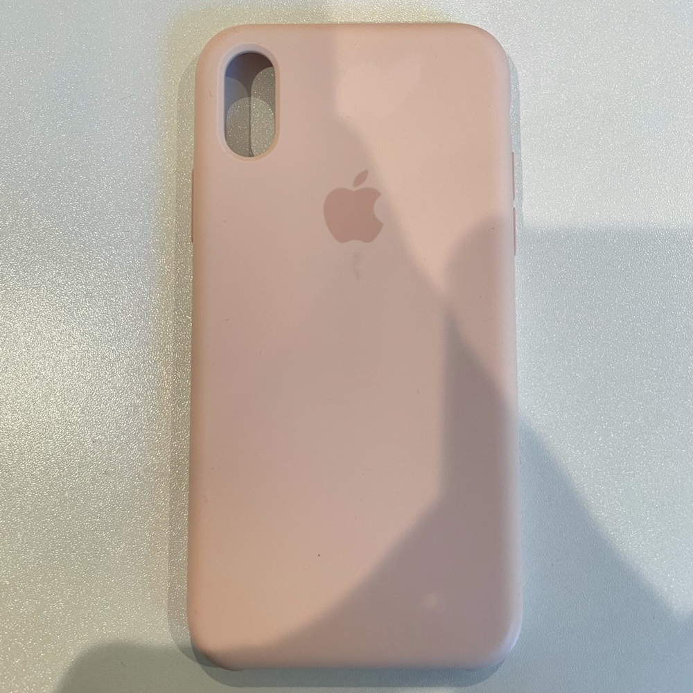 iconic apple silicone case (iphone x)
